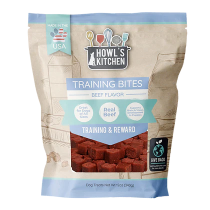 Howl's Kitchen Beef Training Dog Treats (12 oz)