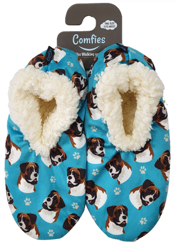 E & S Pets Dog Boxer Slippers (Blue)