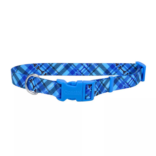 Coastal Pet Products Styles Adjustable Dog Collar (1 X 18-26, Special Paws)