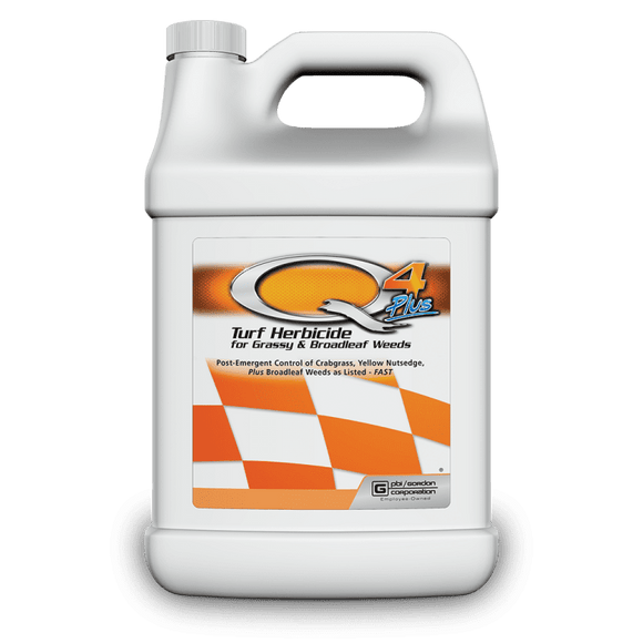 Gordon's® Q4® Plus Turf Herbicide for Grassy & Broadleaf Weeds (1 Quart)
