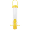 Perky-Pet Classic  14-1/2 In. 1.5 Lb. Capacity Yellow Nyjer Seed Finch Thistle Feeder