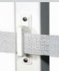 Powerfields Wood/Vinyl Post Polytape Insulator