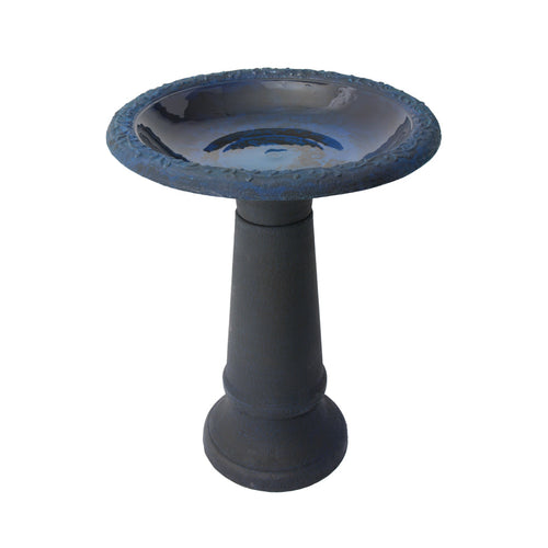 ALGREEN  20 Accerra Blue Birdbath