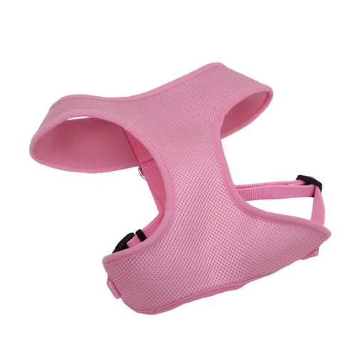 Coastal Pet Products Comfort Soft Adjustable Dog Harness Bright Pink, 3/4 x 20-29