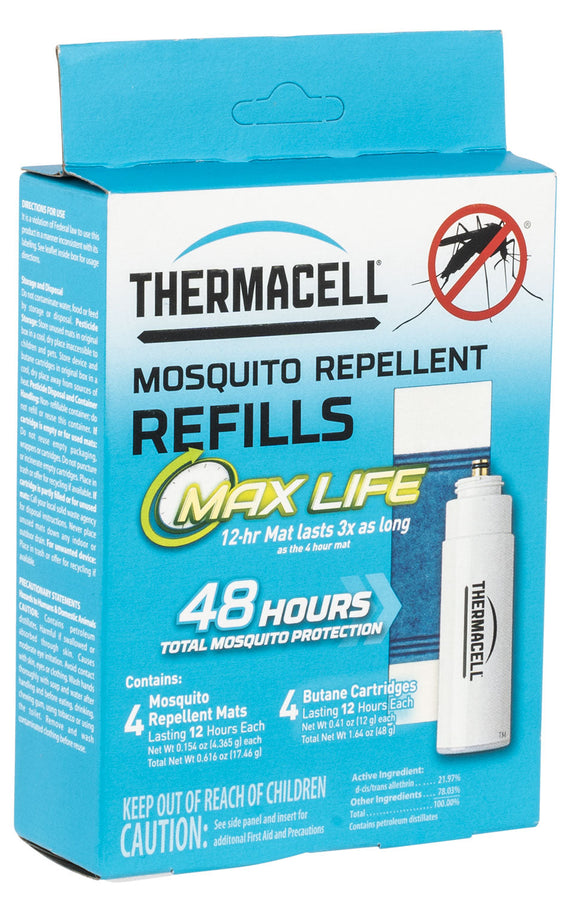 Thermacell L4 Max Life Mosquito Repeller Refill 48 Hours