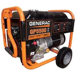 GP Series Portable Generator With Wheel Kit, 5500/6875-Watt