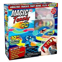 Magic Tracks Remote Control Race Track, 10-Ft.