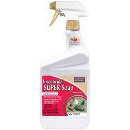 Insecticidal Super Soap, Ready-to-Use, 1-Qt.