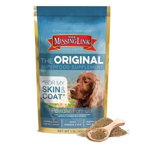 The Missing Link® Original Skin & Coat Powder Supplement for All Adult Dogs