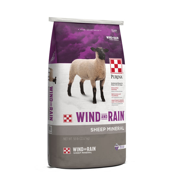 Purina Wind and Rain Sheep Mineral 50 lbs