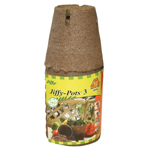 Jiffy 3 Peat Pots