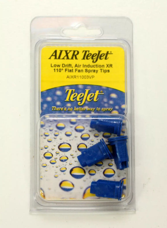 TeeJet Technologies Aixr Low Drift, Air Induction XR 110° Flat Fan Spray Tips Blue