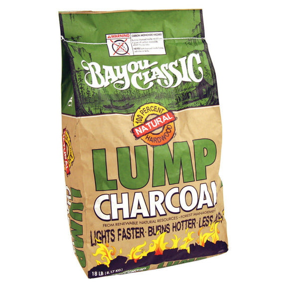 Bayou Classic Natural Lump Charcoal - Large Bag