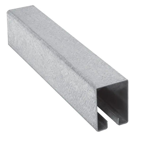 Western Product Of Indiana Plain Box Rail 8 ft, 2/8'