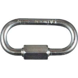 Chain Quick Connecting Link, Zinc, 1/4-In.