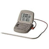 Oven Thermometer, With Meat Probe & Timer, Digital, Magnetic, 2 AAA