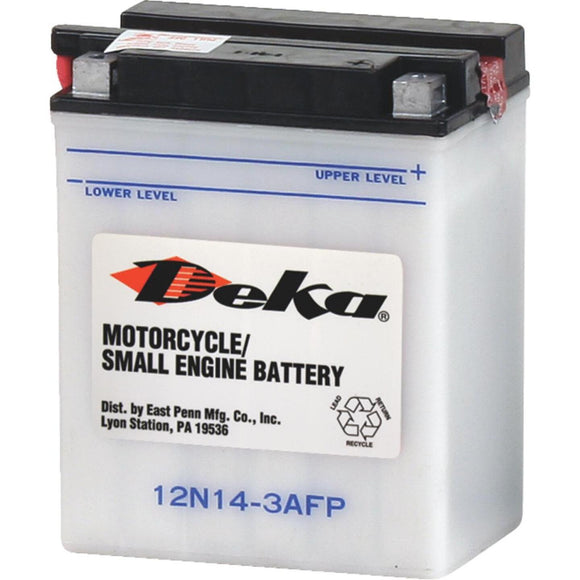 Deka 12-Volt 128 CCA Powersport Battery, Right Front Positive Terminal