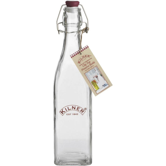 Kilner 16 Oz. Liter Clip Top Preserve Bottle