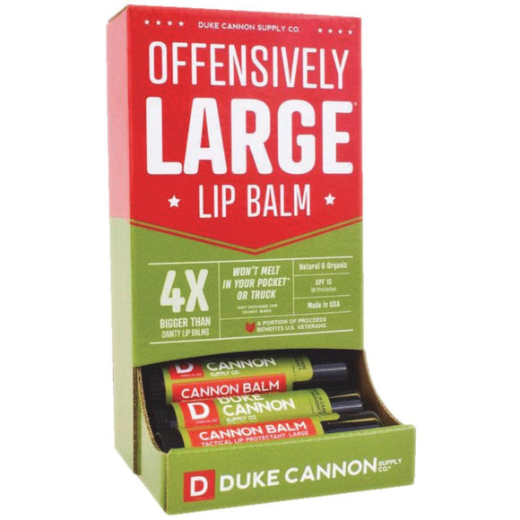 Duke Cannon Repair + Defend 0.56 Oz. Mint 15 SPF Lip Balm