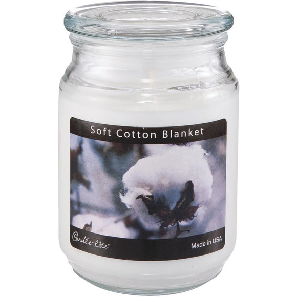 Candle-Lite Everyday 18 Oz. Soft Cotton Blanket Jar Candle