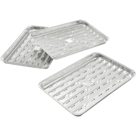 GrillPro Aluminum Grill Topper Tray
