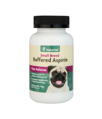 NaturVet Buffered Aspirin Small Breed (75 Count)