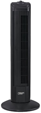 PowerZone Oscillating Fan Tower With 3 Speeds