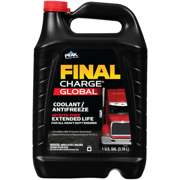 Final Charge® Global Extended Life Concentrate Coolant/Antifreeze 1 Gallon