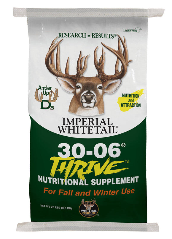 Whitetail Institute 30-06 Thrive Rut Supplement  20 Lbs
