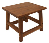 Leigh Country Amber-Log End Table, Brown