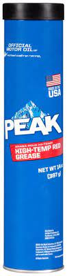 Peak High Temp Red Grease 14 oz Cartridge