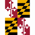 Maryland State Flag (Sleeve) Custom Decor (Denier Fabric)