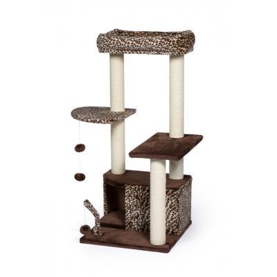PREVUE PET KITTY POWER PAWS LEOPARD LOUNGE