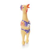 Charming Pet Squawkers Latex Rubber Chicken Interactive Dog Toy